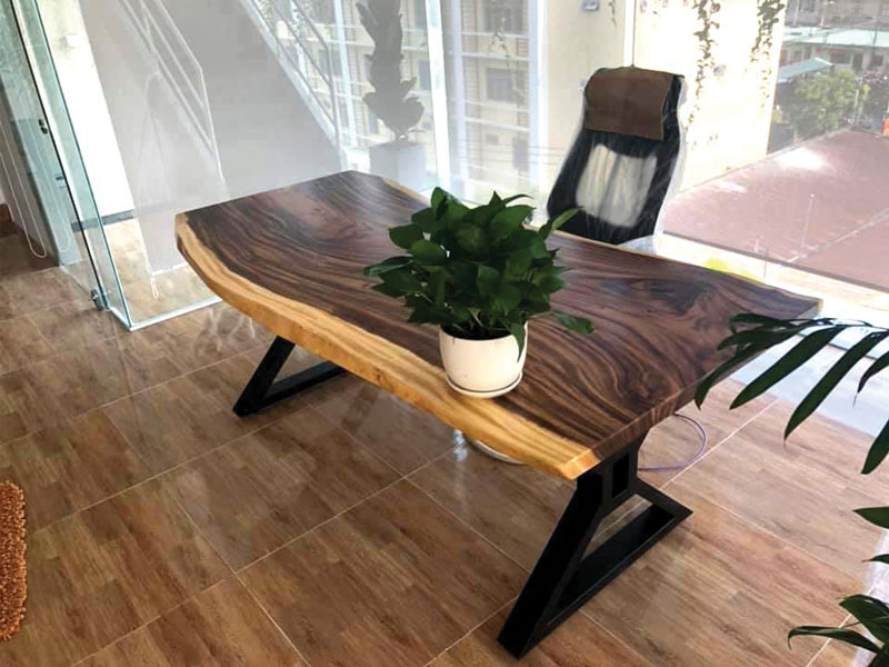 bàn gỗ giám đốc 1m6